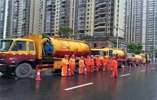 鄂城市政管道清淤