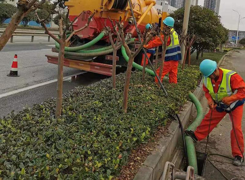 鄂城市政管道清淤